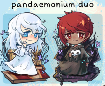 xiv erich / themis charms + stickers